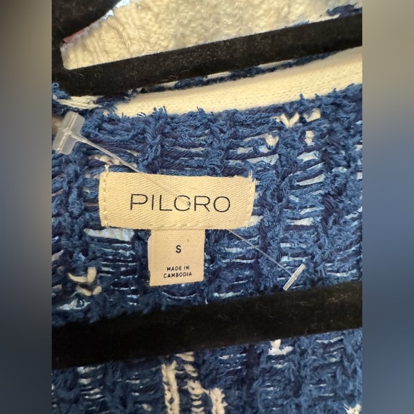 NWT Anthropologie Pilcro V-Neck Sailboat Motif Cardigan Sweater Vest - S *SAMPLE - Picture 8 of 9